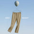XYXX VELOCITY: Soft Stretch Pants - Relaxed Fit Sand Brown