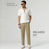 XYXX VELOCITY: Soft Stretch Pants - Relaxed Fit Sand Brown