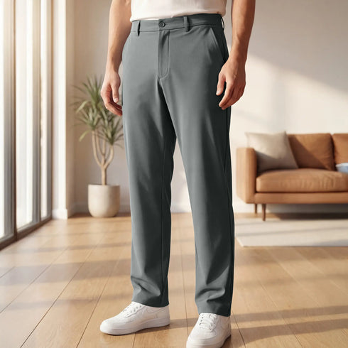 XYXX VELOCITY: Soft Stretch Pants - Relaxed Fit Ash Grey