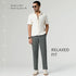 XYXX VELOCITY: Soft Stretch Pants - Relaxed Fit Ash Grey