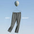 XYXX VELOCITY: Soft Stretch Pants - Relaxed Fit Ash Grey