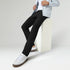 XYXX KINETIC: Soft Stretch Pants - Slim Fit Pitch Black