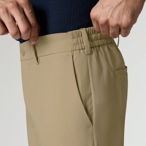 XYXX KINETIC: Soft Stretch Pants - Slim Fit Sand Brown