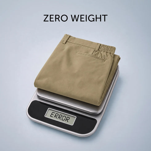XYXX KINETIC: Soft Stretch Pants - Slim Fit Sand Brown