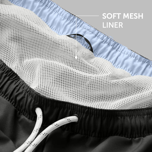 XYXX Aqua Swim Shorts Smoke Black