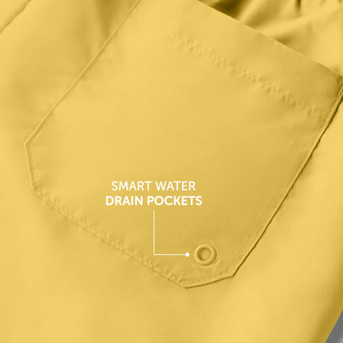 XYXX Aqua Swim Shorts Butter Yellow