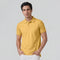 XYXX Accent Cotton Polo T-shirt - Sunshine Yellow