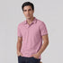 XYXX Accent Cotton Polo T-shirt - Blush Pink