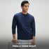 XYXX Full Sleeve Crew Neck T-Shirt - Midnight Blue