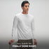 XYXX Full Sleeve Crew Neck T-Shirt - Polar White