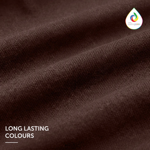 XYXX Full Sleeve Polo - Espresso Brown
