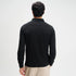 XYXX Full Sleeve Polo - Pitch Black