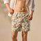 XYXX Printed Swim Shorts - Desert Brown