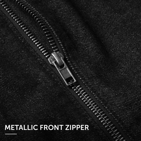 XYXX Denim Jacket - Pitch Black