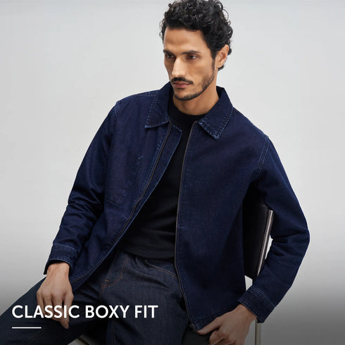 XYXX Denim Jacket - Midnight Blue