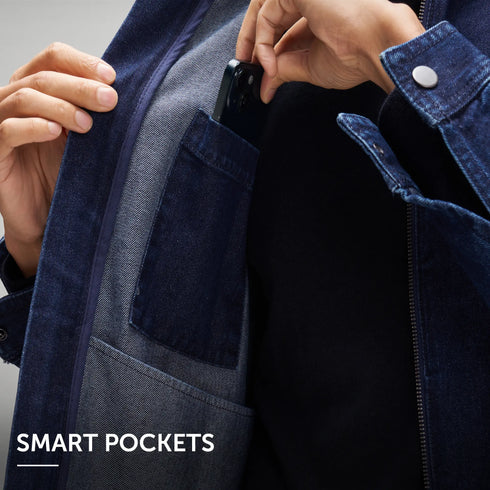 XYXX Denim Jacket - Midnight Blue