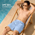 XYXX Seersucker Swim Shorts - Powder Blue