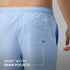 XYXX Seersucker Swim Shorts - Powder Blue