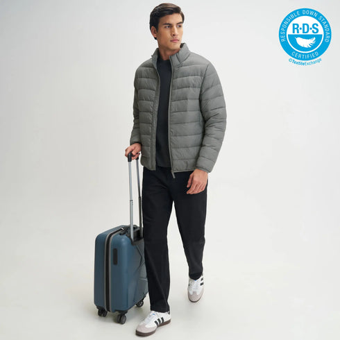 XYXX Ultra-Light Puffer Jacket - Ash Grey