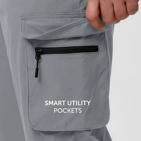 XYXX Moveo Cargo Joggers Ash Grey