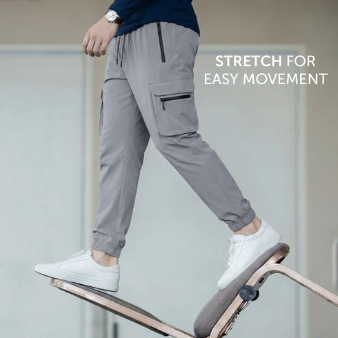 XYXX Moveo Cargo Joggers Ash Grey