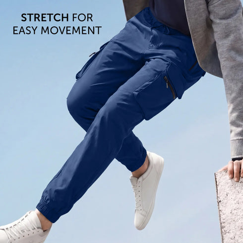 XYXX Moveo Cargo Joggers Yale Blue