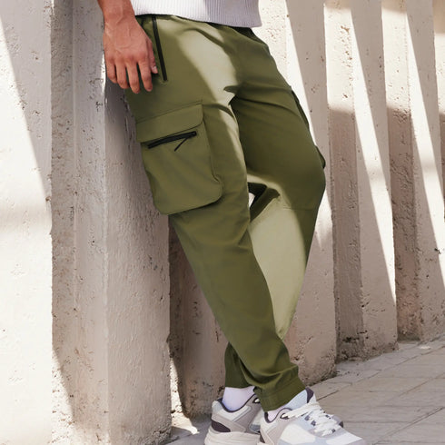 XYXX Moveo Cargo Joggers Olive Green