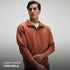 XYXX Half-Zip Pullover - Caramel Brown