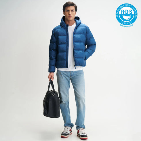XYXX Ultra-Warm Puffer Jacket - Royal Blue