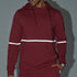 XYXX Ascent French Terry Cotton Blend Hoodie and Joggers Co-Ord Crimson Red
