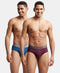 Jockey Cotton Printed Brief with Ultrasoft Waistband | Assorted | Pack of 2