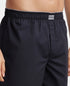 Jockey Super Combed Mercerized Cotton Woven Fabric Boxer Shorts | Black
