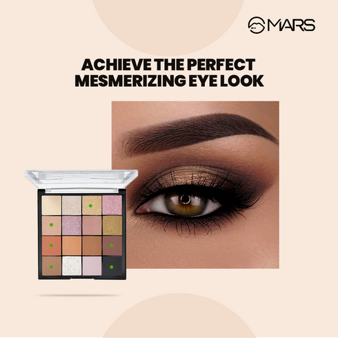 Mars 16 Color Eyeshadow Palette- Mesmereyes