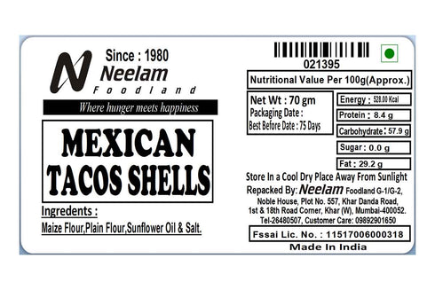 Neelam Foodland Mexican Tacos Shells