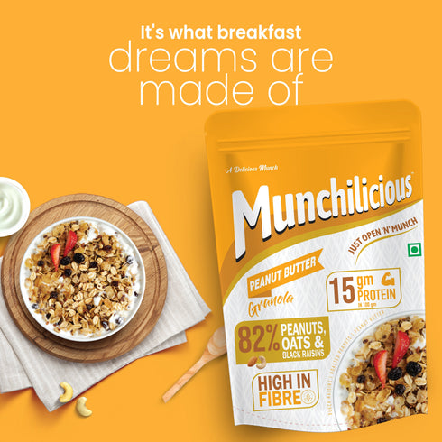 Munchilicious Peanut Butter Granola
