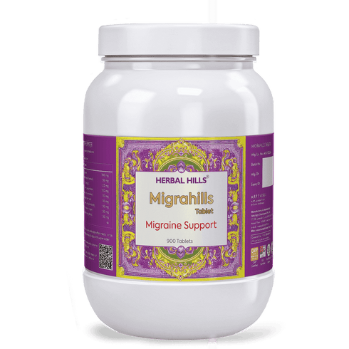 Herbal Hills Migrahills Migraine Support Tablets