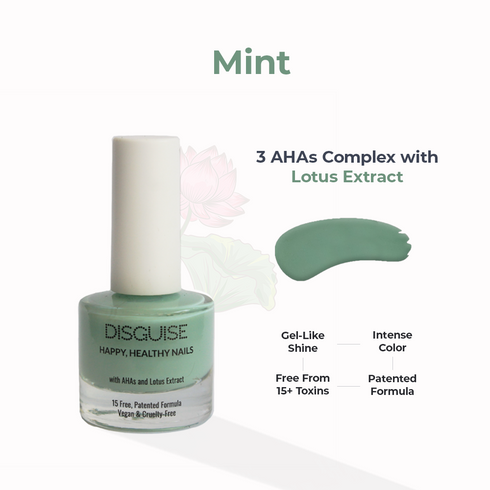Disguise Happy Healthy Nail Polish Mint 118