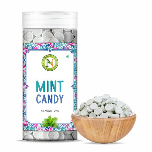 NatureVit Mint Candy Medium Mint Goli | Refreshing Mouth Freshener