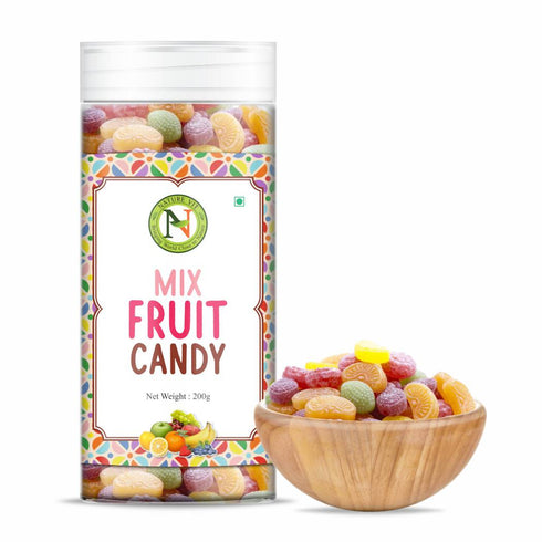 NatureVit Mix Fruit Candy Khati Mithi Goli Mouth Freshener
