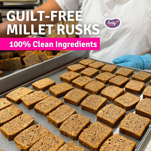 Early Foods Chota Pack Jowar Millet Rusk