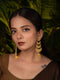 Zeraki Jewels Shreya Long Gold Earrings