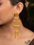 Zeraki Jewels Shreya Long Gold Earrings