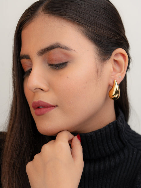 Zeraki Jewels Zahra Earrings. (18K Gold Plated)