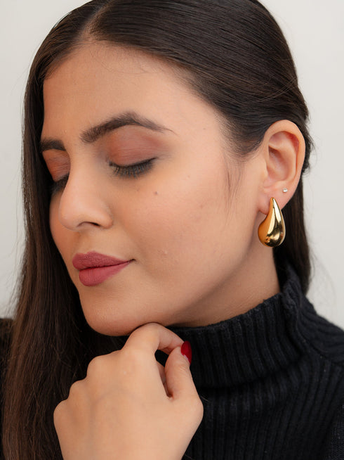 Zeraki Jewels Zahra Earrings. (18K Gold Plated)