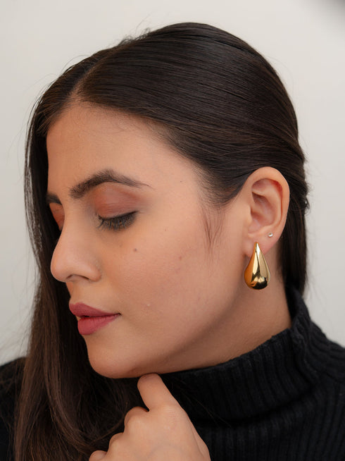 Zeraki Jewels Zahra Earrings. (18K Gold Plated)