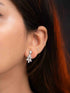 Zeraki Jewels Alya Silver Necklace Set