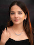 Zeraki Jewels Ziya Silver Necklace Set