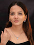 Zeraki Jewels Kyra Silver Necklace Set