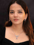 Zeraki Jewels Vanya Silver Necklace Set