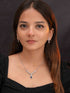 Zeraki Jewels Asha Silver Necklace Set
